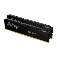 DDR5 Fury Beast Black 64GB(232GB)/4800 CL38 hind ja info | Kingston Arvutid ja IT- tehnika | kaup24.ee