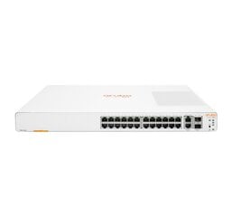 Hewlett Packard Enterprise Aruba Instant On 1960 24G 2XGT 2SFP+ Managed L2+ Gigabit Ethernet (10/100/1000) 1U White hind ja info | Lülitid (Switch) | kaup24.ee