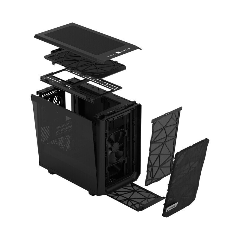 Fractal Design Meshify 2 Nano Black TG dark tint hind ja info | Arvutikorpused | kaup24.ee