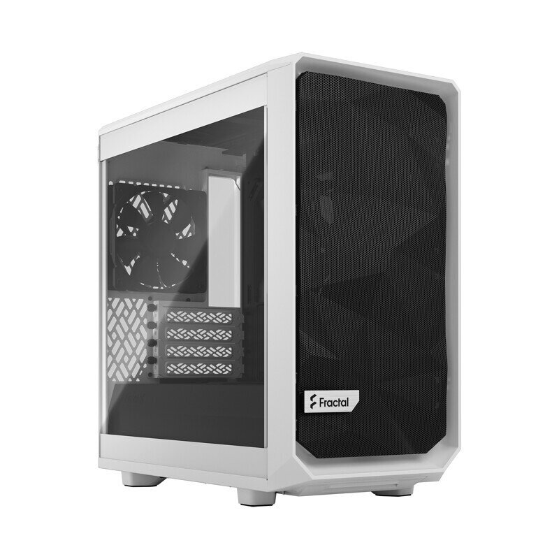 Fractal Design Meshify 2 Mini White TG clear tint hind ja info | Arvutikorpused | kaup24.ee