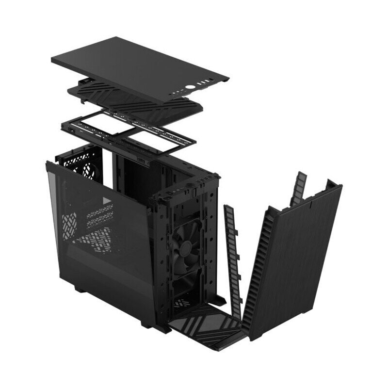 Fractal Design Define 7 Nano Black TG Light Tint hind ja info | Arvutikorpused | kaup24.ee