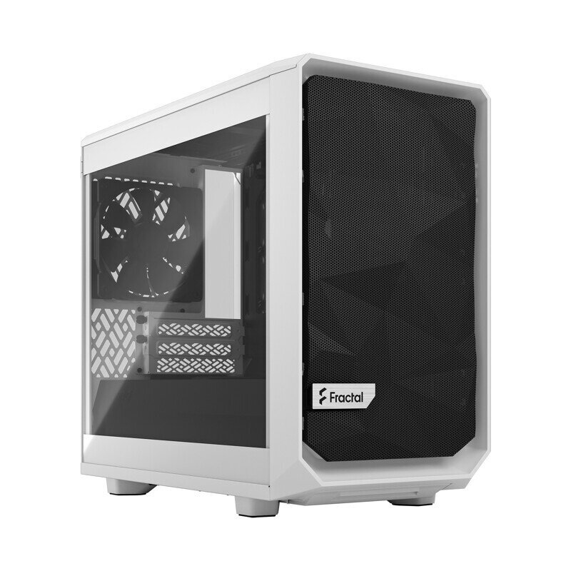 Fractal Design Meshify 2 Nano White TG clear tint hind ja info | Arvutikorpused | kaup24.ee