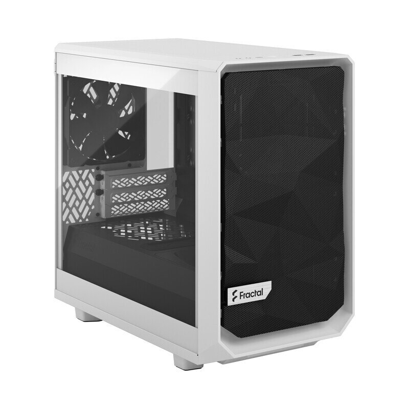 Fractal Design Meshify 2 Nano White TG clear tint hind ja info | Arvutikorpused | kaup24.ee