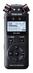 Диктофон Tascam DR-05X Флэш-карта Черный цена и информация | Диктофоны | kaup24.ee