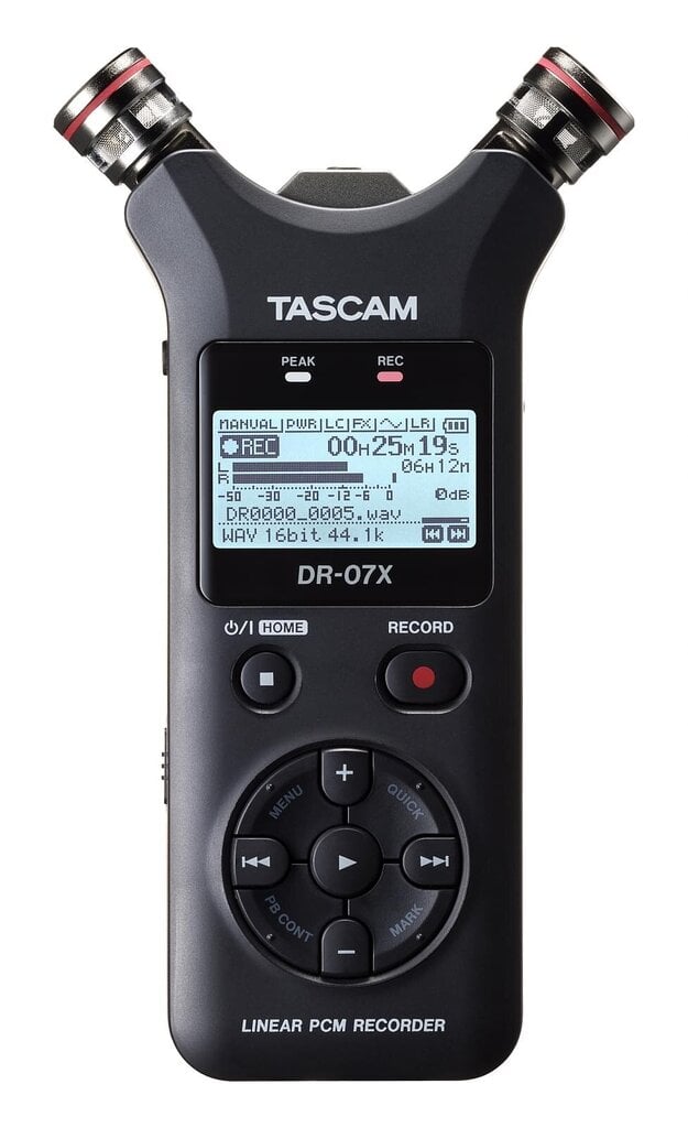 Tascam DR-07X hind ja info | Diktofonid | kaup24.ee