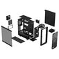 Fractal Design Meshify 2 Compact Lite Black TG Light tint цена и информация | Arvutikorpused | kaup24.ee