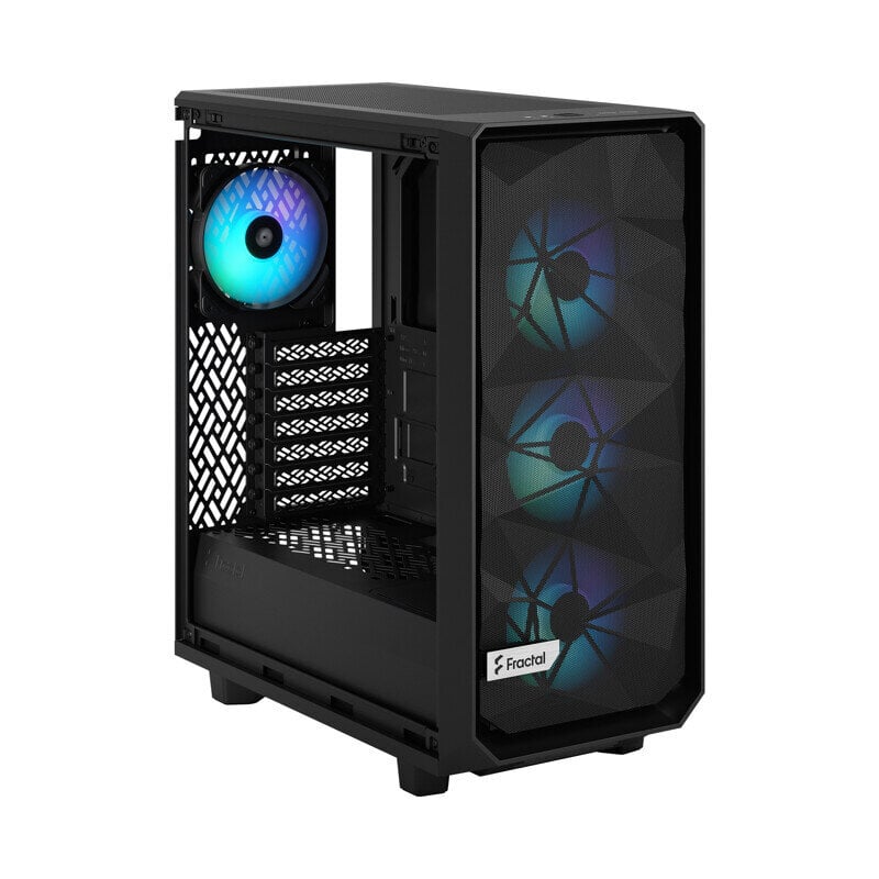 Fractal Design Meshify 2 Compact Lite RGB Black TG Light hind ja info | Arvutikorpused | kaup24.ee