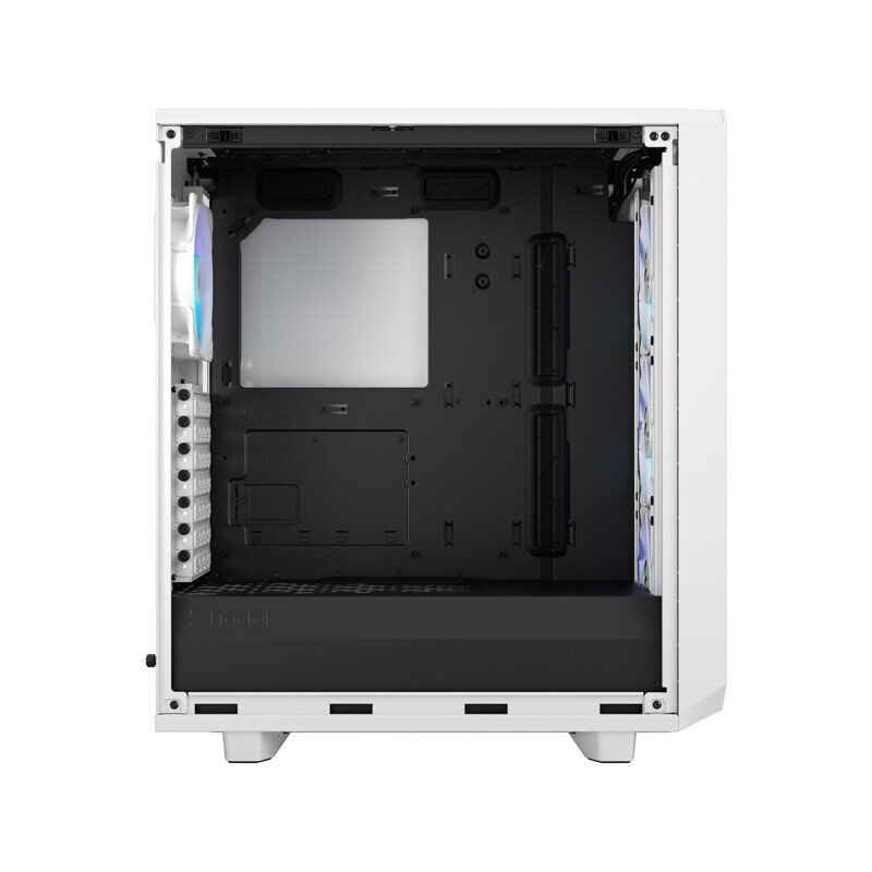 Fractal Design Meshify 2 Compact RGB White TG Clear hind ja info | Arvutikorpused | kaup24.ee