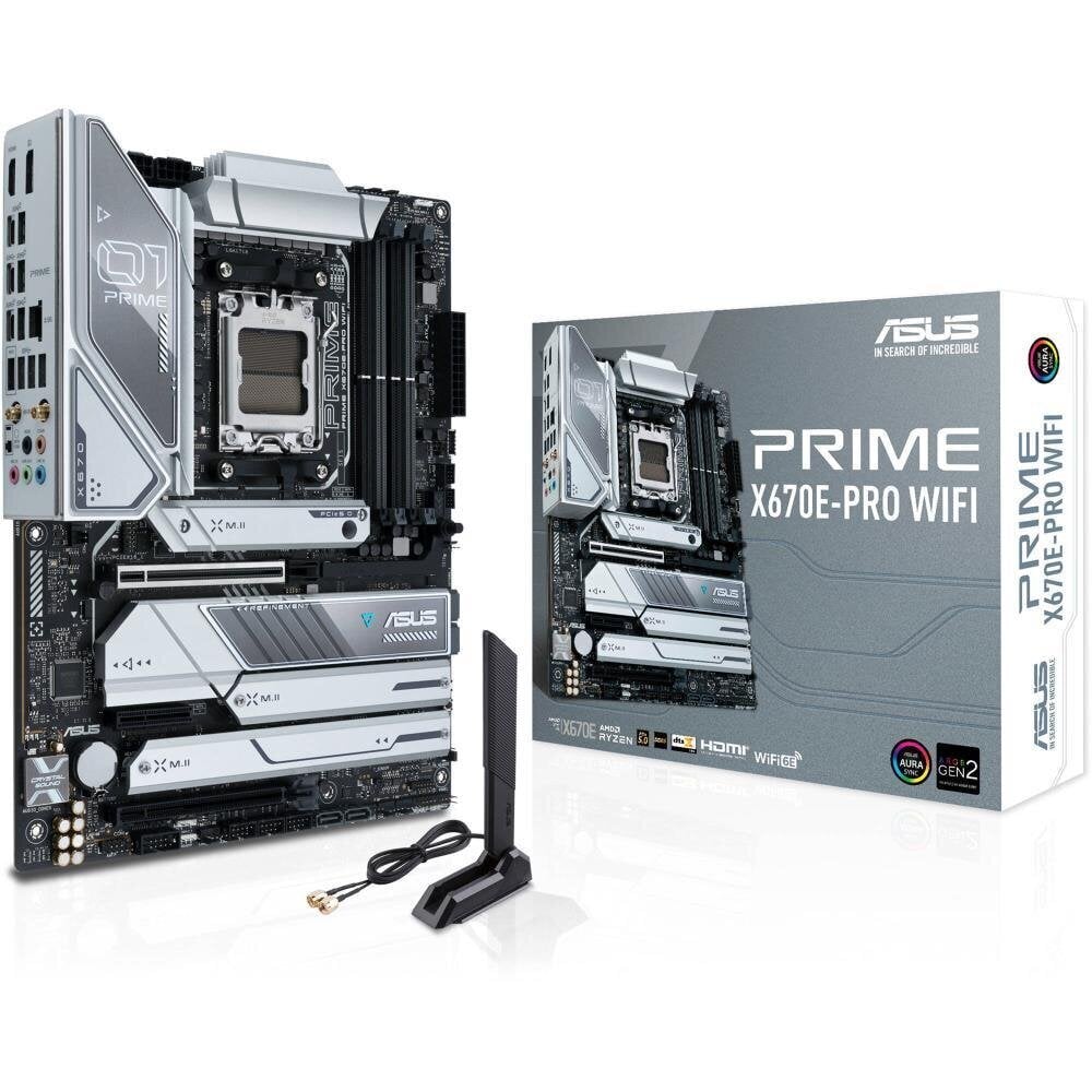 Asus Prime X670E-Pro WiFi, Socket AM5, ATX, Wifi, DDR5 hind ja info | Emaplaadid | kaup24.ee