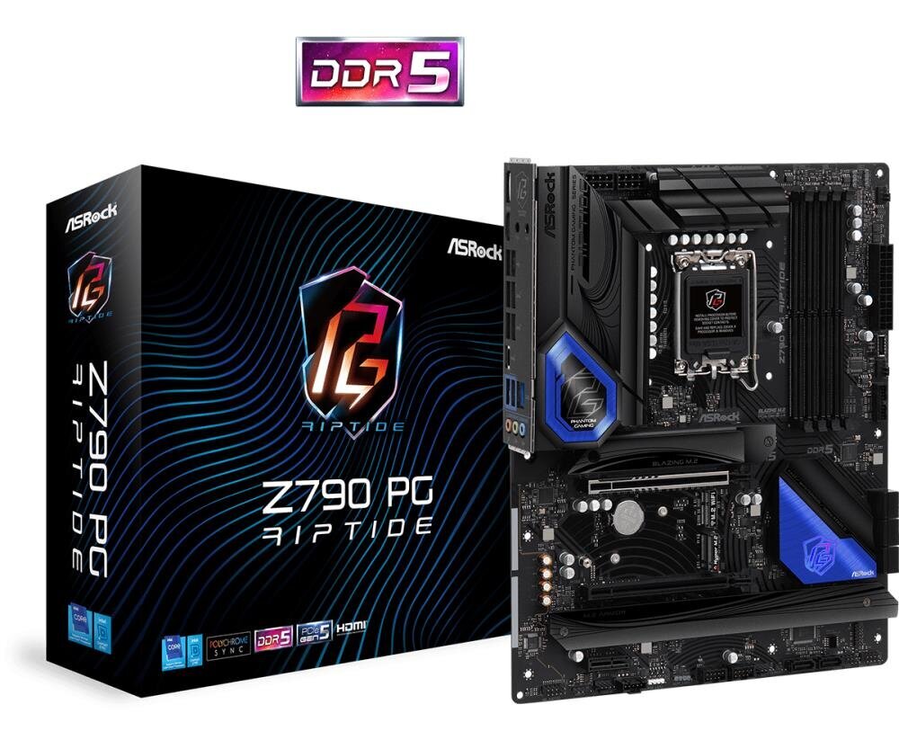 MB ASRock Intel 1700 Z790 PG RIPTIDE цена и информация | Emaplaadid | kaup24.ee