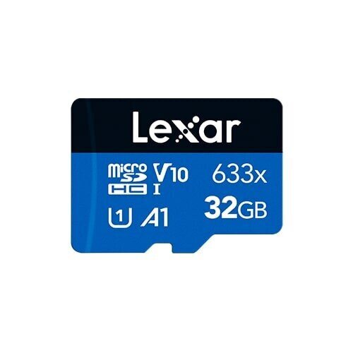 Lexar LMS0633032G-BNNNG MicroSDHC 32 GB (+ SD adapter) hind ja info | Mobiiltelefonide mälukaardid | kaup24.ee