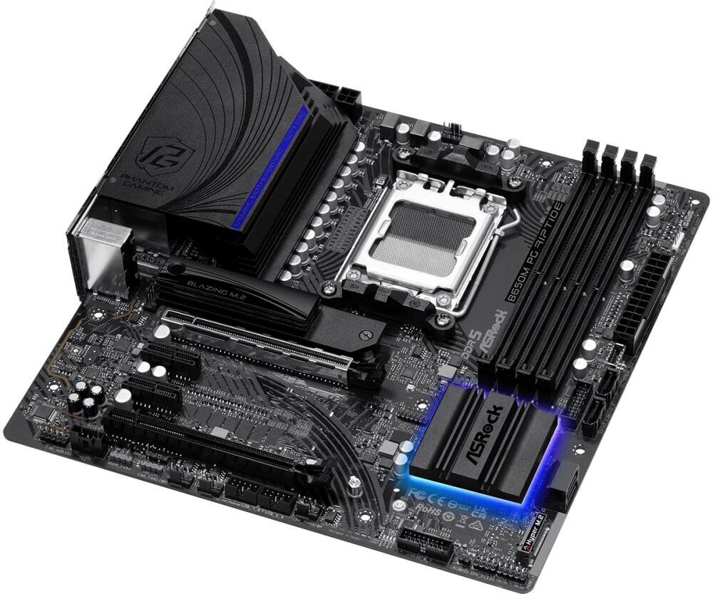 ASRock B650M PG RIPTIDE AM5 Ryzen 7000 AMD B650 hind ja info | Emaplaadid | kaup24.ee