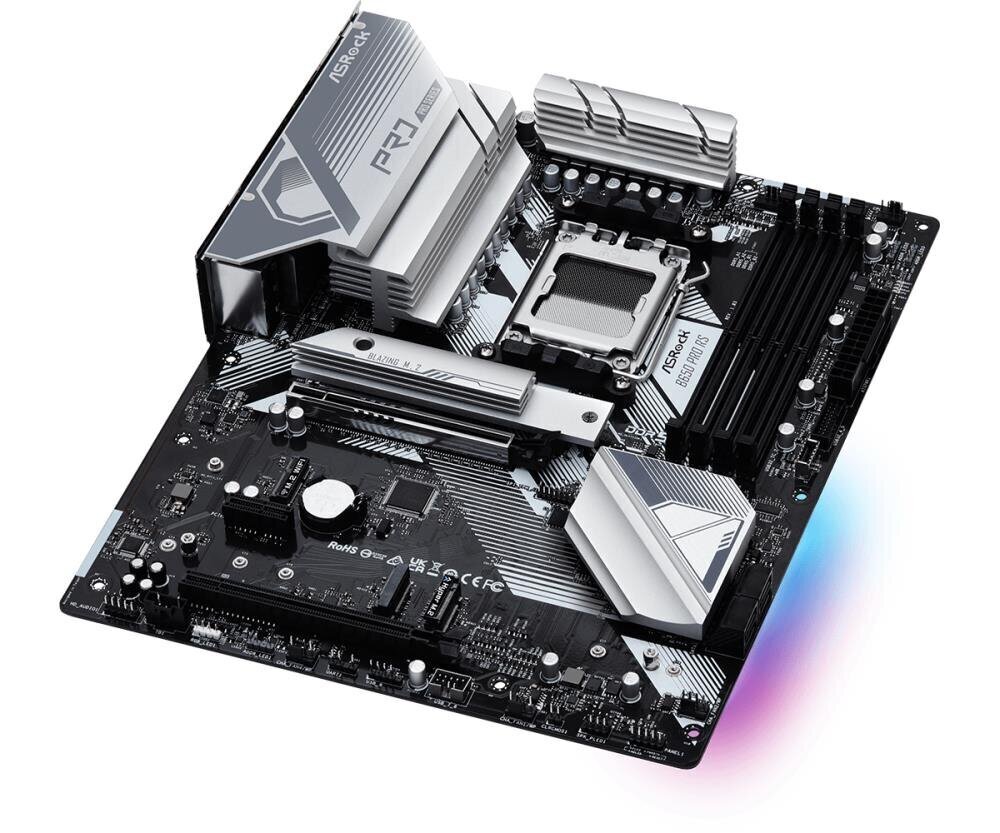 Asrock B650 PRO RS AMD B650 AM5 ATX DDR5 цена и информация | Emaplaadid | kaup24.ee