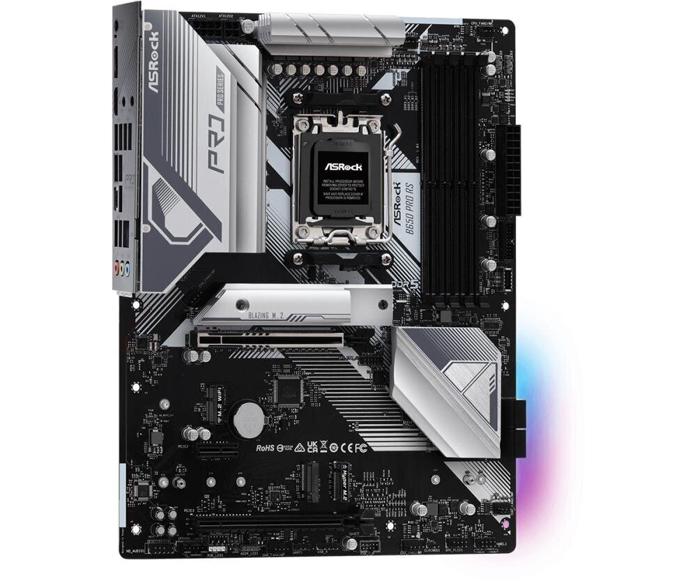 Asrock B650 PRO RS AMD B650 AM5 ATX DDR5 hind ja info | Emaplaadid | kaup24.ee