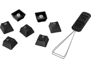 HyperX PBT Keycaps Black, US цена и информация | Клавиатура с игровой мышью 3GO COMBODRILEW2 USB ES | kaup24.ee