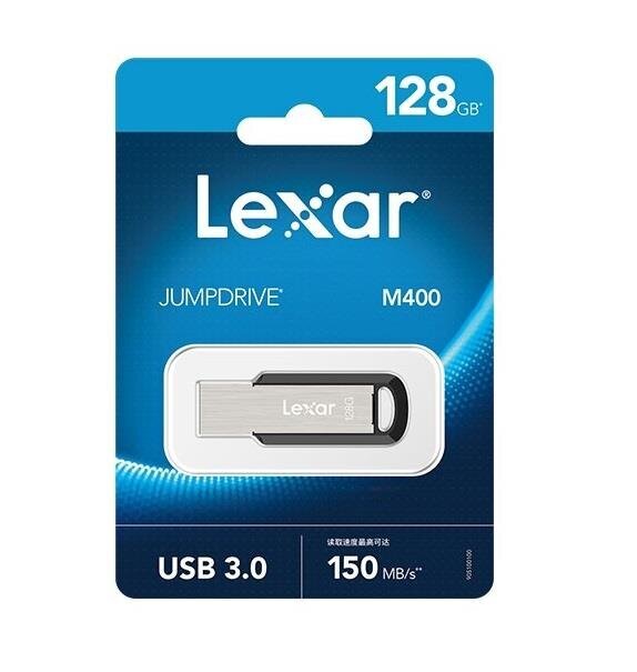 MEMORY DRIVE FLASH USB3 128GB/M400 LJDM400128G-BNBNG LEXAR hind ja info | Mälupulgad | kaup24.ee