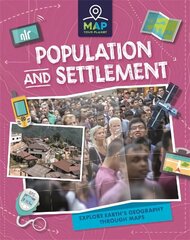 Map Your Planet: Population and Settlement hind ja info | Noortekirjandus | kaup24.ee