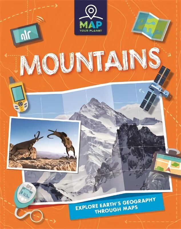 Map Your Planet: Mountains цена и информация | Noortekirjandus | kaup24.ee