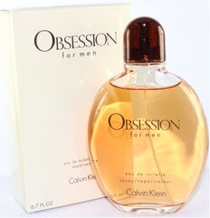 Calvin Klein Obsession for Men EDT meestele 200 ml цена и информация | Мужские духи | kaup24.ee