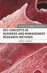 Key Concepts in Business and Management Research Methods цена и информация | Книги по экономике | kaup24.ee