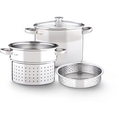 Aurutaja LAMART Pasta, roostevabast terasest, 22 cm, 6 l цена и информация | Кастрюли, скороварки | kaup24.ee