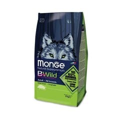 Monge BWild Adult All Breed сухой корм с кабаниной, для взрослых собак всех пород 12кг цена и информация | Сухой корм для собак | kaup24.ee