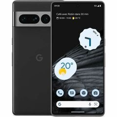 Google Pixel 7 Pro 5G Dual SIM 12/128GB Obsidian Black (GA03462-GB) hind ja info | Telefonid | kaup24.ee