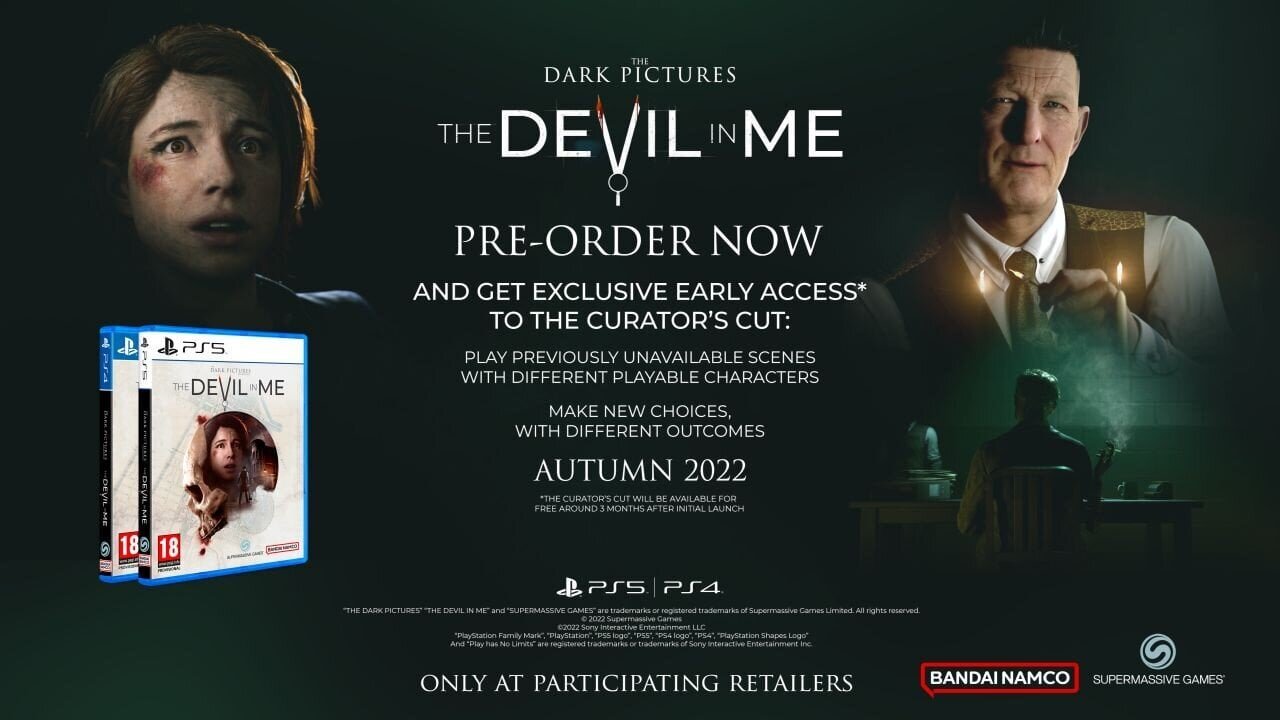 The Dark Pictures Anthology: The Devil in Me Playstation 5 PS5 mäng hind ja info | Arvutimängud, konsoolimängud | kaup24.ee