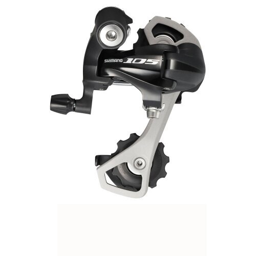 Tagumine käiguvahetaja Shimano 105 RD-5701 10-speed black-GS цена и информация | Muud jalgratta varuosad | kaup24.ee