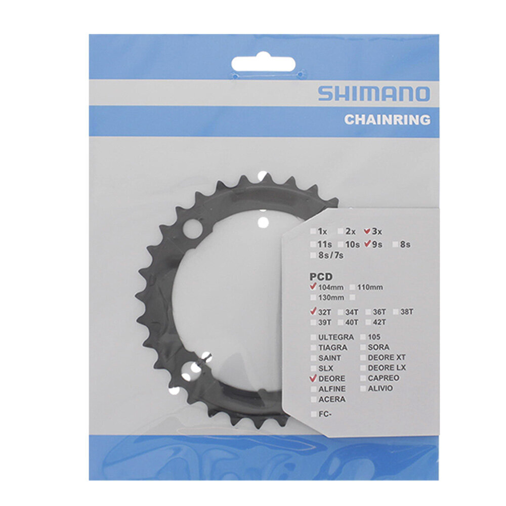 Eesmine ketiratas Shimano FC-M590-32T hind ja info | Muud jalgratta varuosad | kaup24.ee