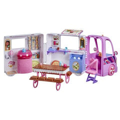 Nuku matkaauto Disney Princess Comfy Squad, roosa/valge hind ja info | Tüdrukute mänguasjad | kaup24.ee