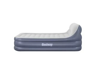 Надувной матрас SleekFlow™ с изголовьем и воздушным насосом Bestway® TriTech™ 226 x 152 x 84 см цена и информация | Надувные матрасы и мебель | kaup24.ee