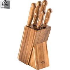 Nugade komplekt Lamart LT2080 Wood 5-osaline цена и информация | Ножи и аксессуары для них | kaup24.ee