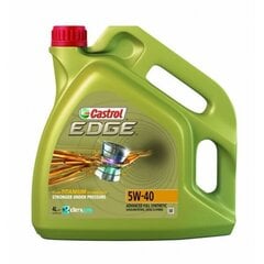 Mootoriõli CASTROL EDGE 5W40 4L hind ja info | Castrol Autokaubad | kaup24.ee