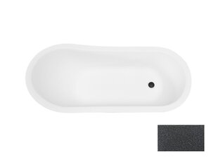 Vann Besco Olaya Glam 160, Graphite+White цена и информация | Ванны | kaup24.ee