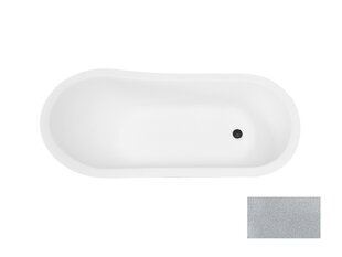 Ванна Besco Olaya Glam 160, цвет серебристый+хром цена и информация | Ванночки | kaup24.ee