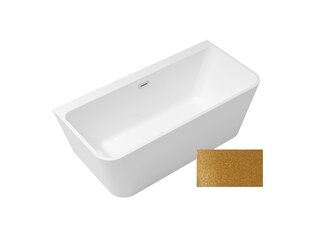 Ванна Besco Varya Glam 170 Gold, с сифонной крышечкой цвета графита цена и информация | Ванночки | kaup24.ee