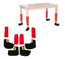Laua/tooli kaunistus "Jõuluvana kingad", 4 tk. hind ja info | Jõulukaunistused | kaup24.ee
