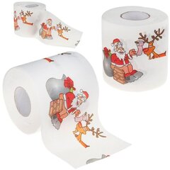 Pühadeteemaline tualettpaber цена и информация | Рождественские украшения | kaup24.ee