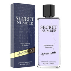 Parfüümvesi Street Looks Secret Number EDP naistele, 75 ml hind ja info | Naiste parfüümid | kaup24.ee