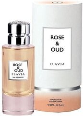 Parfüümvesi Flavia Rose & Oud EDP naistele 100 ml цена и информация | Женские духи | kaup24.ee