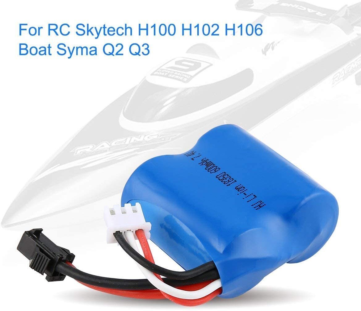 1 tk RC Boat 7.4V 600mAh liitium-ioon aku RC Boat Skytech H100 H102 H106 Syma Q2 Q3 jaoks цена и информация | Nutiseadmed ja aksessuaarid | kaup24.ee