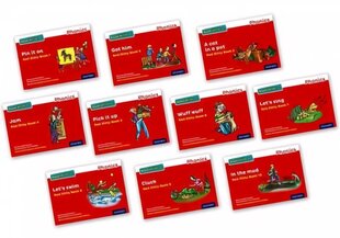 Read Write Inc. Phonics: Red Ditty books (Mixed Pack of 10) hind ja info | Noortekirjandus | kaup24.ee