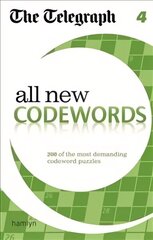 Telegraph All New Codewords 4, 4 цена и информация | Книги о питании и здоровом образе жизни | kaup24.ee