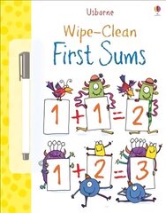 Wipe-Clean First Sums hind ja info | Väikelaste raamatud | kaup24.ee