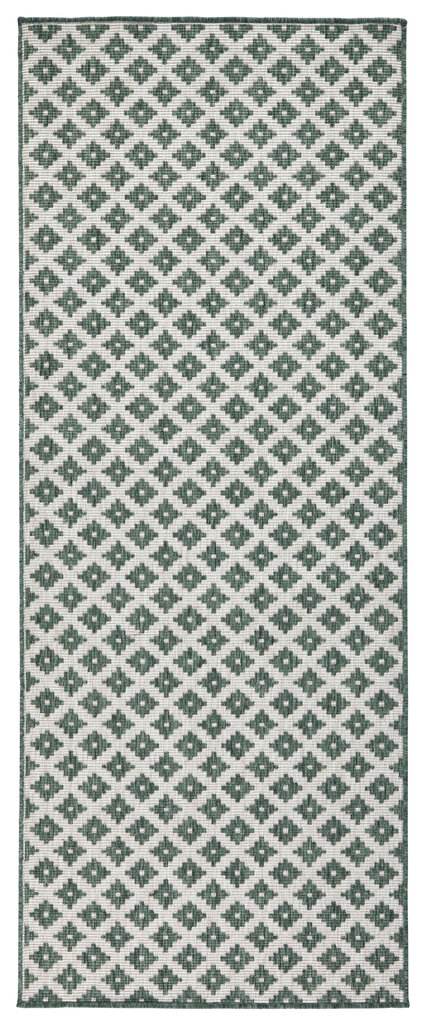 Vaip NORTHRUGS Twin Nizza Green Cream, 80x250 cm hind ja info | Vaibad | kaup24.ee