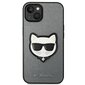 Karl Lagerfeld KLHCP14SSAPCHG iPhone 14 Saffiano Choupette Head Patch Silver цена и информация | Telefoni kaaned, ümbrised | kaup24.ee