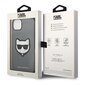 Karl Lagerfeld KLHCP14SSAPCHG iPhone 14 Saffiano Choupette Head Patch Silver цена и информация | Telefoni kaaned, ümbrised | kaup24.ee