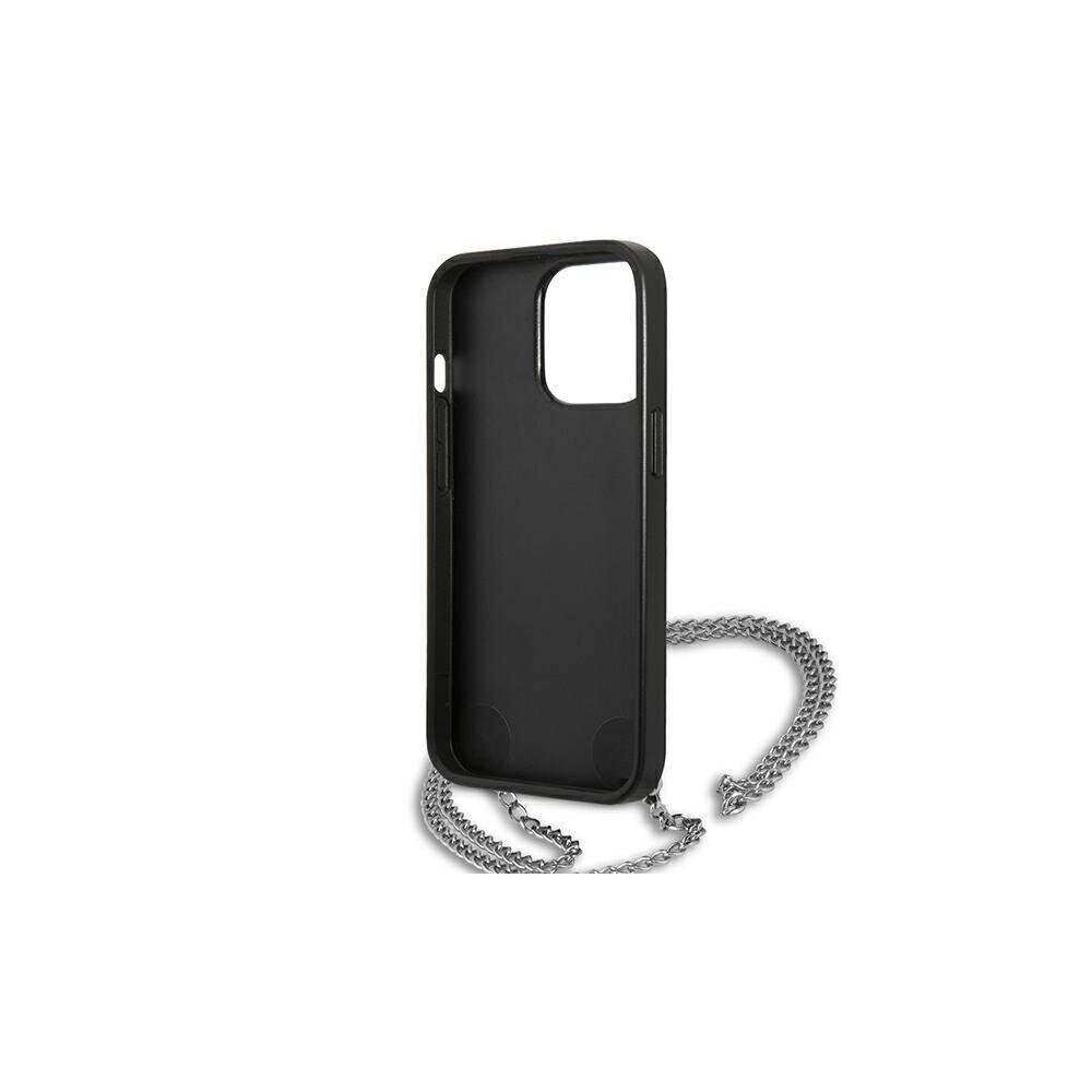 Karl Lagerfeld KLHCP13LPMK telefonile iPhone 13 Pro / 13, must hind ja info | Telefoni kaaned, ümbrised | kaup24.ee