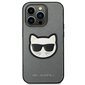 Karl Lagerfeld KLHCP14LSAPCHG iPhone 14 Pro Saffiano Choupette Head Patch Silver цена и информация | Telefoni kaaned, ümbrised | kaup24.ee